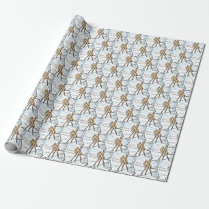 Seasons Greetings - Female Cardinal Wrapping Paper
