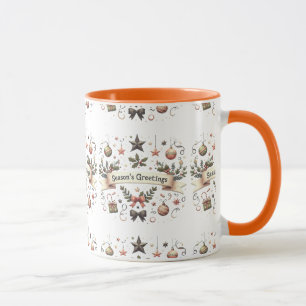 Season's Greetings Festive Mug 
