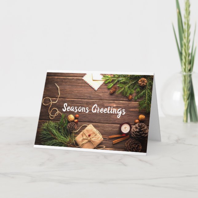 *SEASONS GREETINGS* FOR ANYONE THIS YEAR! HOLIDAY CARD (Front)