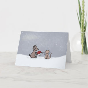 Season's Greetings Friends Holiday Card