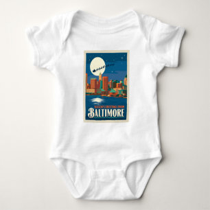 Season's Greetings from Baltimore Baby Bodysuit