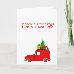 Season's Greetings from new home Holiday Card