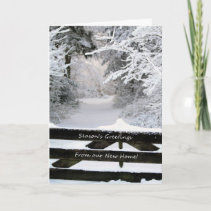 Season's Greetings from our New Home Holiday Card