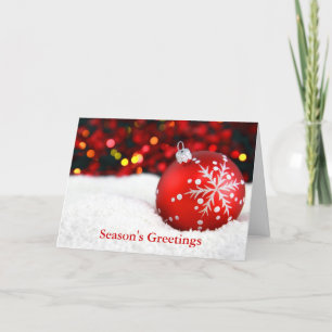 Season's Greetings From Your Avon Lady - Card
