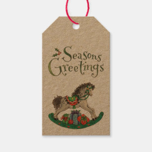 Seasons Greetings Gift Tags