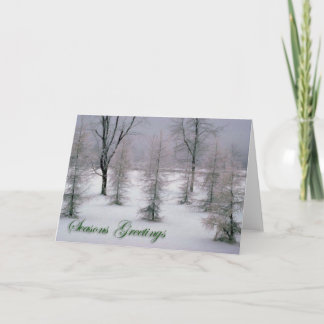 Seasons Greetings Holiday Card