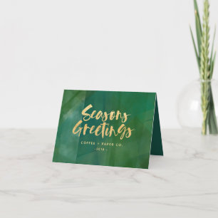 seasons greetings holiday card