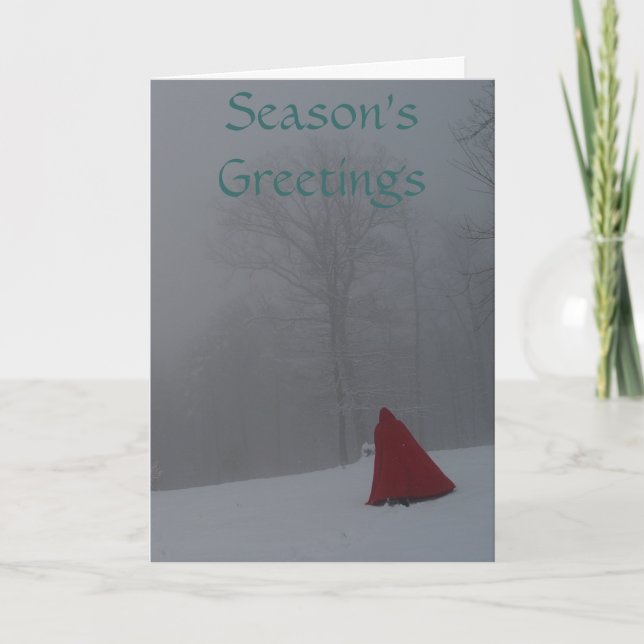 Season's greetings holiday card (Front)