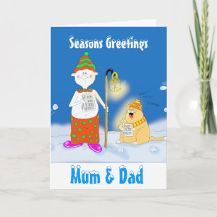 Seasons Greetings Holiday Card