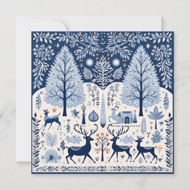 Season's Greetings Holiday Card (Front)