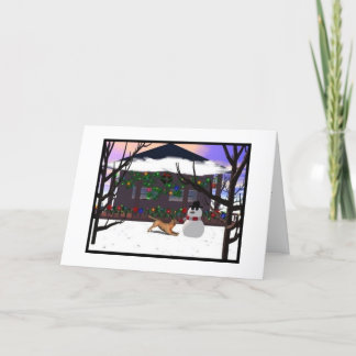 Seasons Greetings Holiday Card