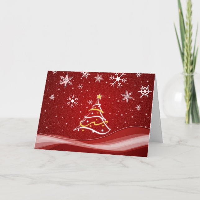 Season's Greetings Holiday Card (Front)
