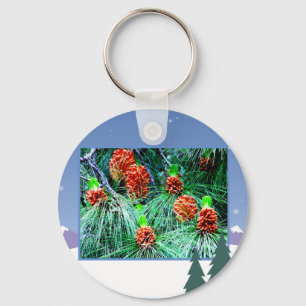 Seasons greetings_ keychain