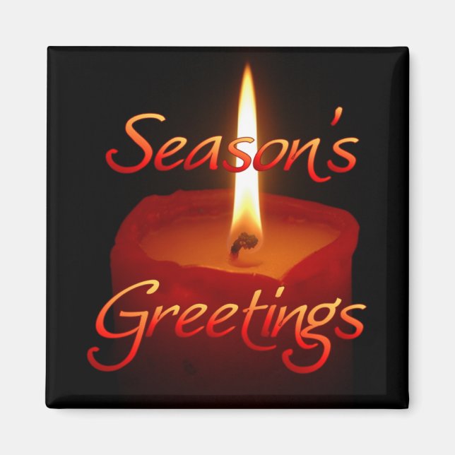 Season's Greetings Magnet (Front)