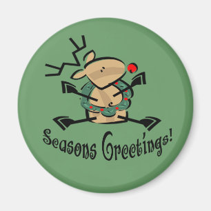 Seasons Greetings Magnet