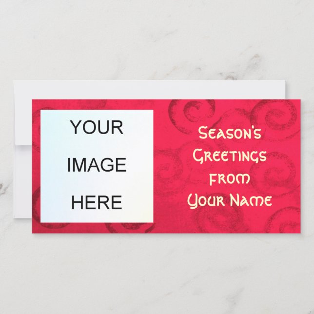 Season's Greetings Photo Card (Front)