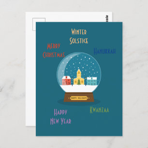 Season's Greetings  Postcard