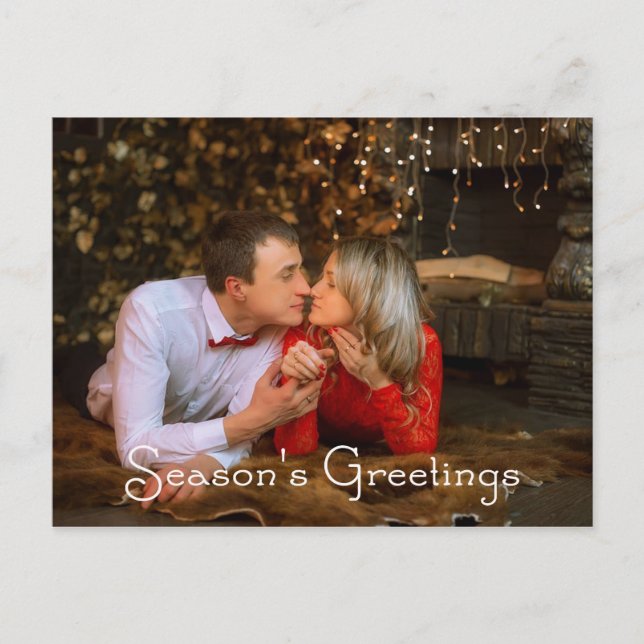 Season's Greetings Postcard (Front)