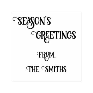 Season's Greetings Self-Inking Stamp