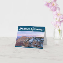 Seasons Greetings Template Personalized Card