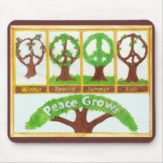 Season's of Peace Mousepad