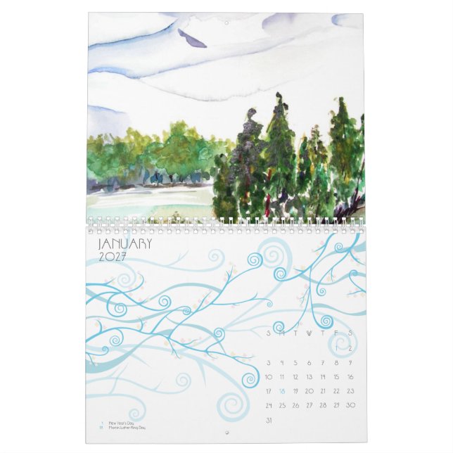 Seasons of the Soul Calendar (Jan 2027)