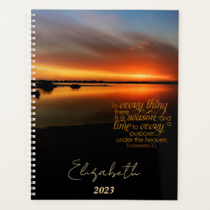 Seasons personalized , custom year planner