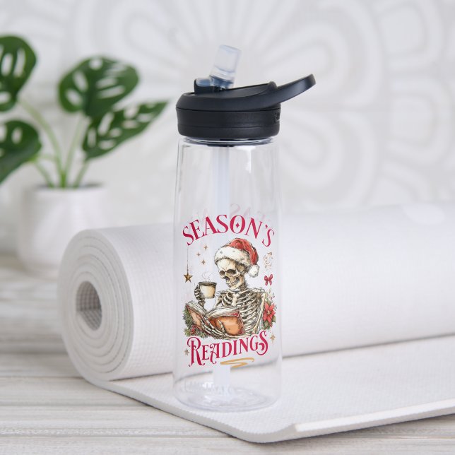 Season's Readings  Water Bottle (Yoga (Rotated))