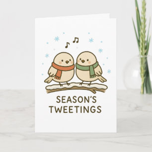 Season's Tweetings - Funny Christmas Card