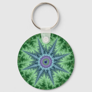 Seastar - Fractal Keychain
