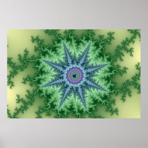 Seastar - Fractal Poster