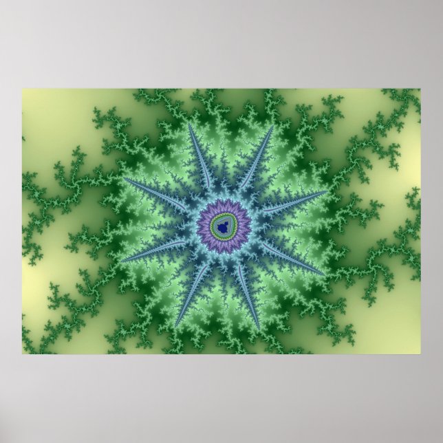 Seastar - Fractal Poster (Front)