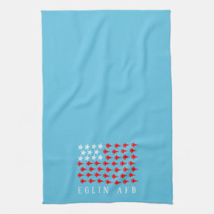 Seastars et grève Eagles - serviette d'Eglin AFB