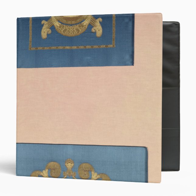 Seat backs by Grand-Freres of Lyons, 1811 Binder (Front/Inside)