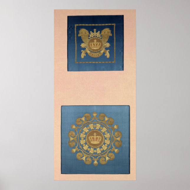 Seat backs by Grand-Freres of Lyons, 1811 Poster (Front)