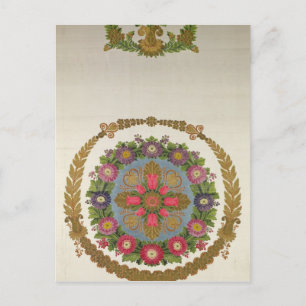 Seat cover by Bissardon, Cousin and Bony, Lyon Postcard