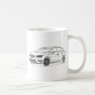 Seat LeonST Cupra 2015 Coffee Mug