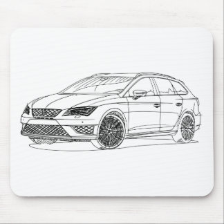 Seat LeonST Cupra 2015 Mouse Pad