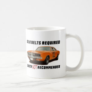Seatbelts Required for Charger Coffee Mug
