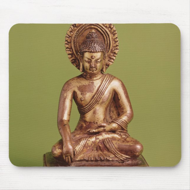 Seated Buddha Mouse Pad (Front)
