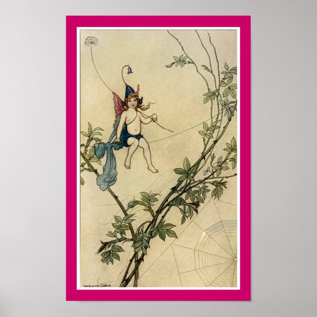 Seated on a Spider's Thread Poster (Front)