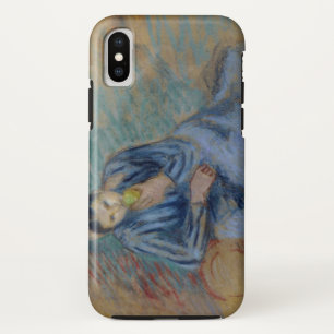 Seated Peasant Woman Crunching an Apple Case-Mate iPhone Case