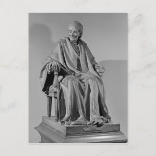 Seated sculpture of Voltaire Postcard
