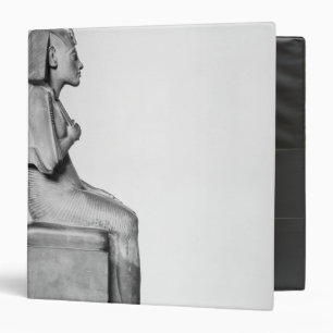 Seated statue of Amenophis IV Binder