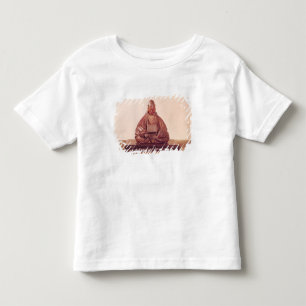 Seated statue of Basho  Edo Period Toddler T-shirt