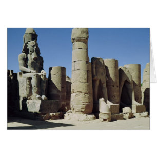 Seated statue of Ramesses II