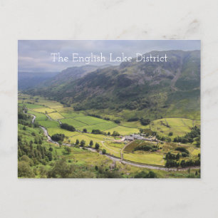 Seathwaithe Valley, the English Lake District Postcard