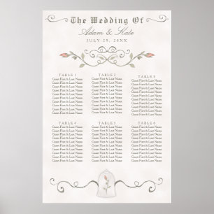 SEATING CHART 31 - 60 Elegant Beauty Wedding