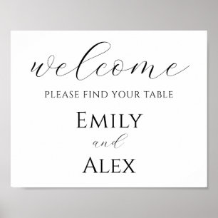 Seating Chart Welcome Header