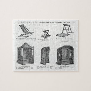 Seats and arbours from the Oetzmann & Co. catalogu Jigsaw Puzzle